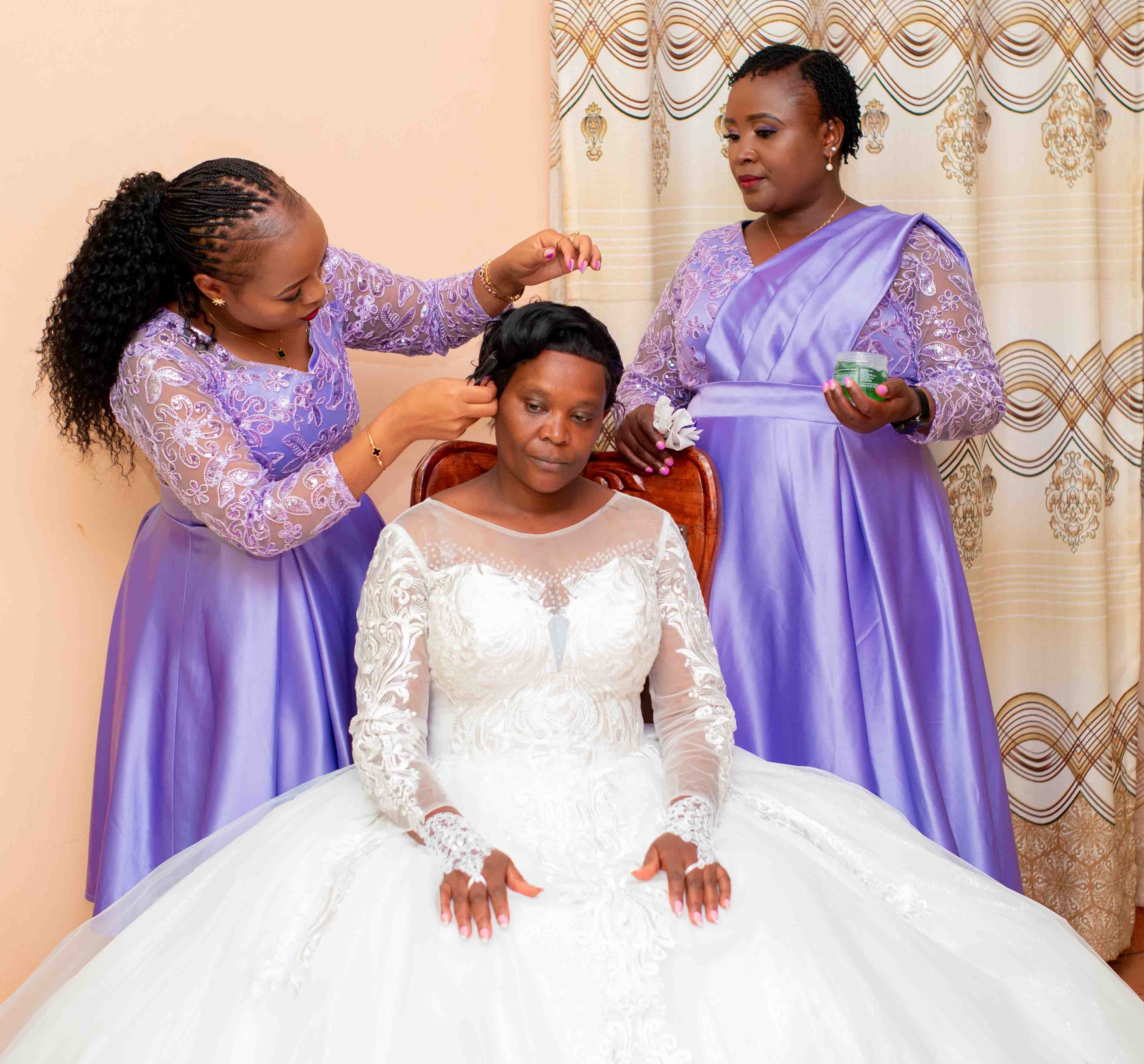 Couple romantic portrait at sunset